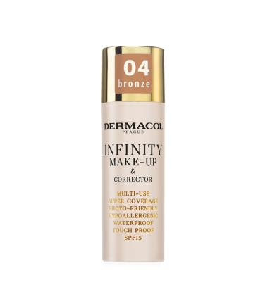 Dermacol - Base e corretivo 2 em 1 Infinity - 04: Bronze