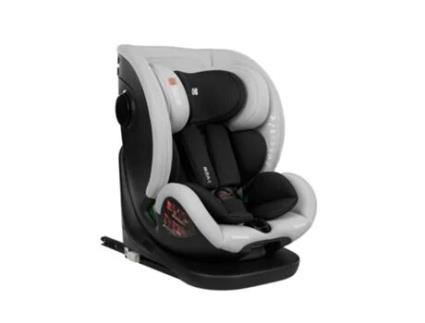Cadeira auto KIKKA BOO 40-150 cm i-View i-SIZE Cinzento claro