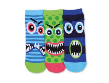 Meias Vamp Conjunto de 3 Meias Divertidas