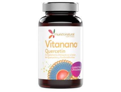 Vitanano Quercetina Lipossomada 30 Cápsulas MUNDO NATURAL