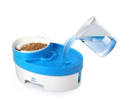 Acessórios para Animais Steven In Plástico Branco Azul 32,1X14,5X22 Cm BIMAR