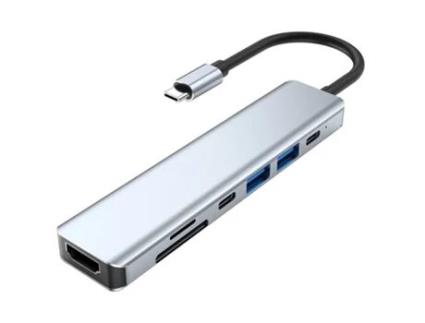 Base de Ligação Usb C Monitor Único 4K/30Hz Hdmi para Macbook/Dell/Hp 7 em 1 Computador Portátil com Pd100Wusb3.0Usb2.0Usb-C Sdtfd KLACK