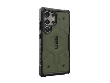 Capa Pathfinder Telemóvel Azeitona para Samsung Galaxy S24 Ultra URBAN ARMOR GEAR Pele Sintética Verde