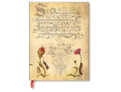Livro Flemish Rose Ultra Unlined Hardcover Journal de Paperblanks (Inglês)