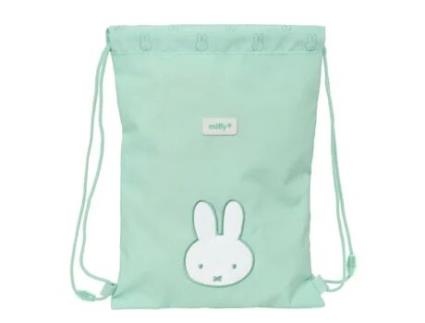 Saco Mochila com Cordas MIFFY Menta Menta 26 x 34 x 1 cm