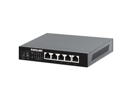 Switch Ethernet INTELLINET 561921 Poe 5 Portas 2,5 gPreto INTELLINET
