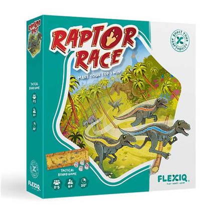 Flexiq Jogo De Tabuleiro Raptor Race