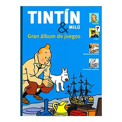 Zephyrum Exclusivas Slu Banda Desenhada Tintin Y Milu. Gran Album De Juegos Spanish