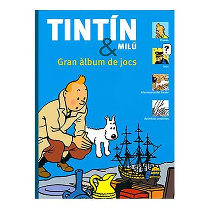 Zephyrum Exclusivas Slu Banda Desenhada Tintin I Milu. Gran Album De Jocs Catalan