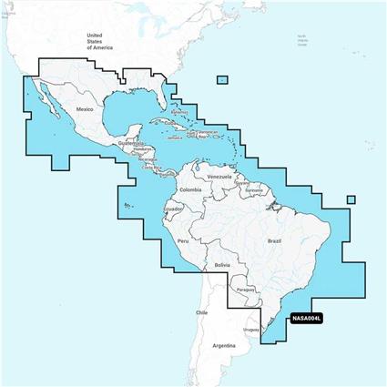 Navionics Carta Marítima México-caribe-brasil Plus