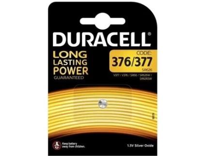 Baterias de Relógio de Óxido de Prata Duracell 376-377 Pilhas de Botão ALPEXE