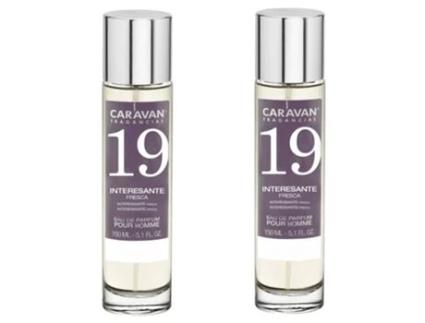 Conjunto de 2 Perfumes Homem Nº19 150Ml CARAVAN