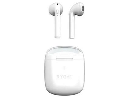 Auriculares Bluetooth com microfone RYGHT R483904 DYPLO 2 (Branco - Bluetooth - Bluetooth 5.0)