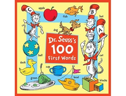 Livro Dr. Seusss 100 First Words de Dr Seuss (Inglês - Capa Dura)