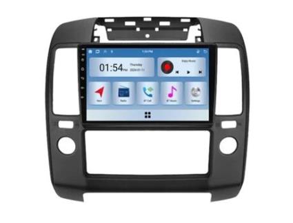 Autorrádio Multimédia 6Gb Ram 128Gb Rom Carplay ROVERONE para Nissan Navara 3 D40 2004-2010 Carro Rádio Bluetooth Gps Navegação