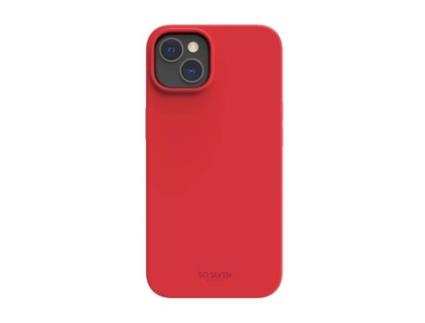 Capa Smoothie Recycle para iPhone 14 Plus SO SEVEN Vermelho