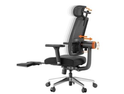 Cadeira Ergonômica NEWTRAL Magich-Bpro com Apoio para Os Pés Encosto de Seguimento Automático Apoio de Cabeça Adaptável para Parte Inferior das Costas