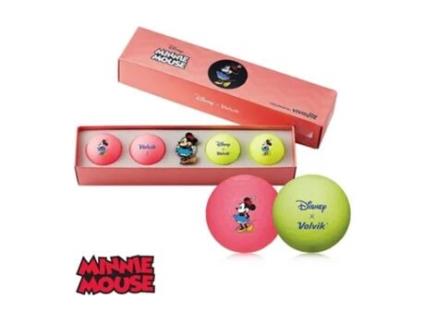 Bola de Golfe de Fantasia VOLVIK Vivid Lite Minnie Mouse