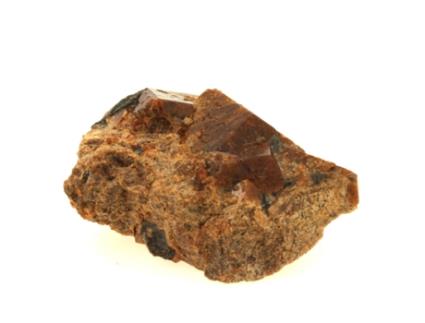 Catalan Grossular Garnet-Andradite Pedra Natural Da França Maciço Costabonne Pirenéus Orientais Mineral Raro Colecionável Cor TRENDYFLAIR