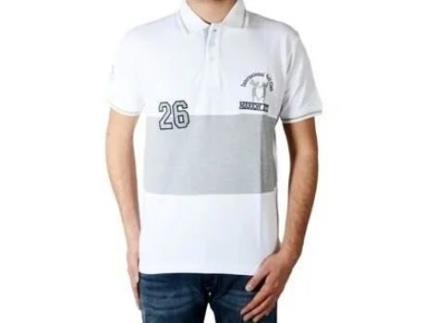 Polo de Homem MARION ROTH Algodão Branco (S)