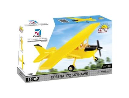 COBI Cessna 172 Skyhawk Amarelo 26621