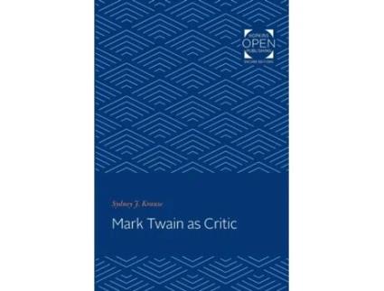 Livro Mark Twain as Critic de Sydney J Krause (Inglês)