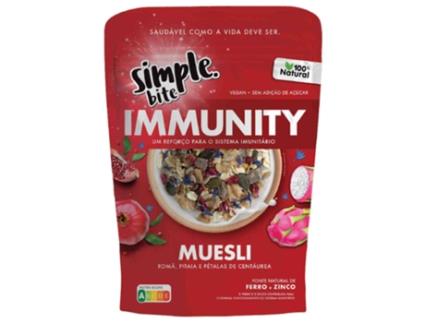 Muesli Romã Pitaia e Pétalas de Centáurea Immunity SIMPLE