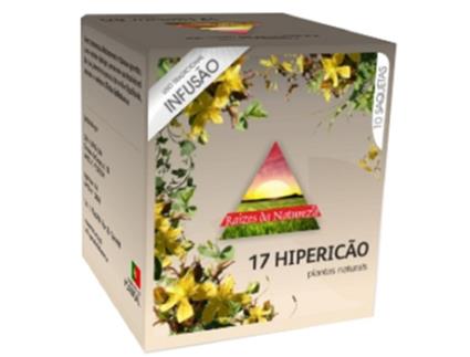 Infusão Nº17 Hipericão Saquetas RAÍZES DA NATUREZA