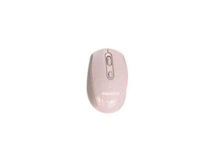 Rato Wireless para Computador Sem Fio 2.4Ghz Usb 1400-1600Dpi MODORWY Mo2105 Rosa