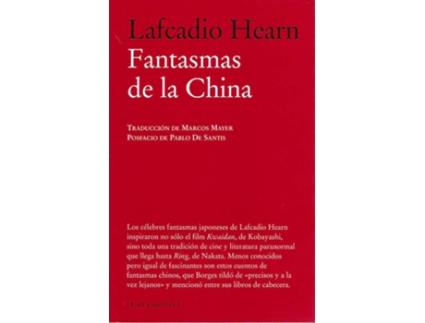 Livro Fantasmas de la China de Lafcadio Hearn