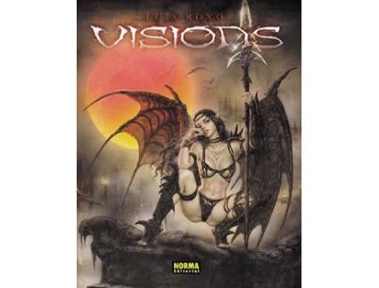 Livro Visions rústica de Luis Royo