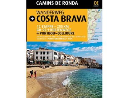Livro Wanderweg Costa Brava de Varios Autores
