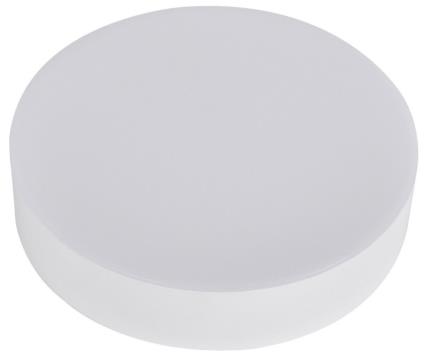 Painel de LED Superficie Redondo s/ Aro (Ø 12cm) 12W 6000K 1000Lm