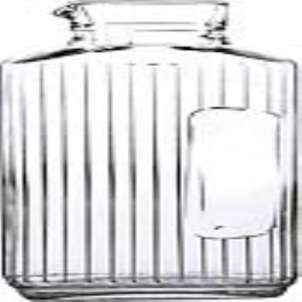 Garrafa de Vidro  Quadro 2 L