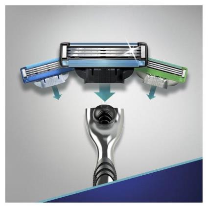 Máquina de Barbear Manual  Mach 3 (Recondicionado A+)