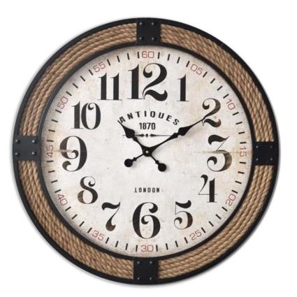 Relógio de Parede Antiques Metal (2 x 80 x 80 cm)