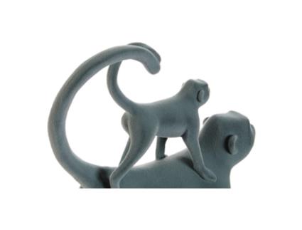 Figura Decorativa  Resina Macaco (2 pcs) (22.5 x 8 x 27.5 cm)
