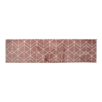 Tapete  Cor de Rosa Poliéster (60 x 2.4 x 1 cm)