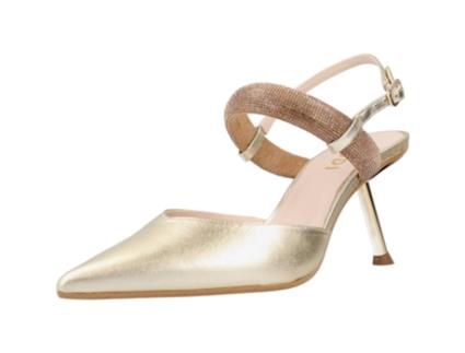 Sapatos de Mulher LODI Ridesa Pele Dourado (39)