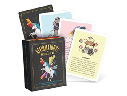 Livro Knock Knock Affirmators! Deluxe Deck 100 Affirmation Cards de Suzi Barrett (Inglês - Capa Dura)