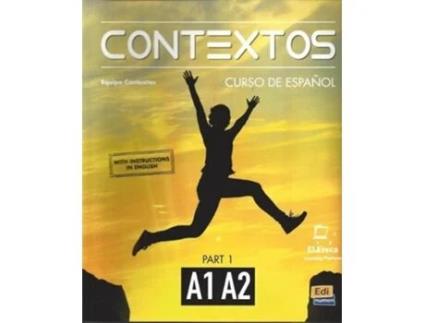 Livro Contextos A1A2 Student Book with Instructions in English and Free Access to Eleteca de Equipo Contextos (Espanhol)