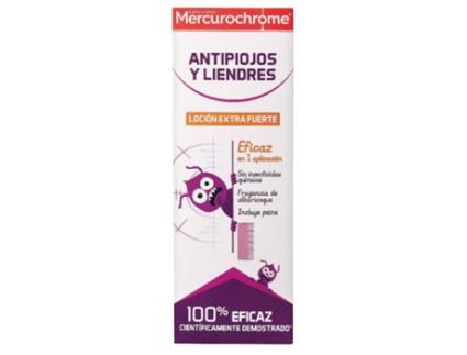 Loção Antipiolhos e Lêndeas MERCUROCHROME