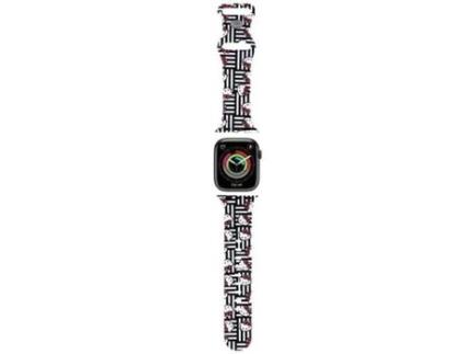 HELLO KITTY - Pulseira em Silicone com Cabeças e Riscas para Apple Watch 38/40/41Mm Preto HELLO KITTY Pulseira em Silicone com Cabeças e Riscas para Apple Watch 38/40/41Mm Preto HELLO KITTY
