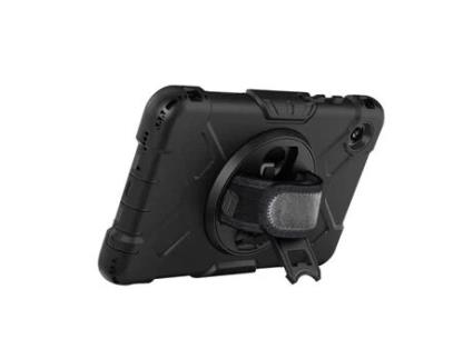 Capa de Pescoço para Samsung Galaxy Tab A9 Proteção Completa com Pega Rotativa de 360° e Alça de Ombro Preto EIGER