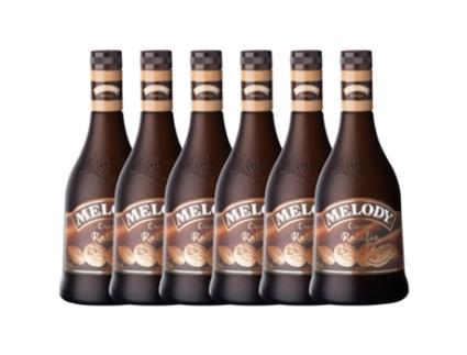Licor Creme Campeny Crema de Ratafia Melody 70 cl (Caixa de 6 unidades)