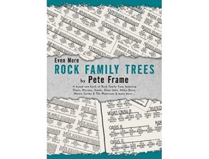 Livro Even More Rock Family Trees de Pete Frame (Inglês)