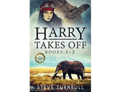 Livro Harry Takes Off Books 13 Iron Pegasus de Steve Turnbull (Inglês)