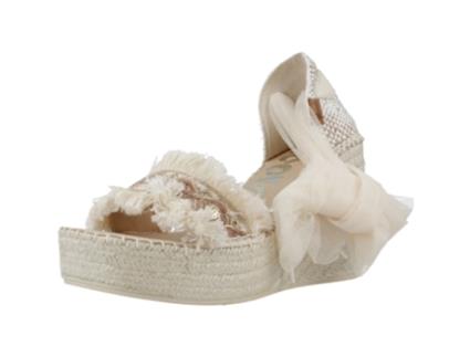 Sapatos de Mulher VIDORRETA Tecido Bege (40)