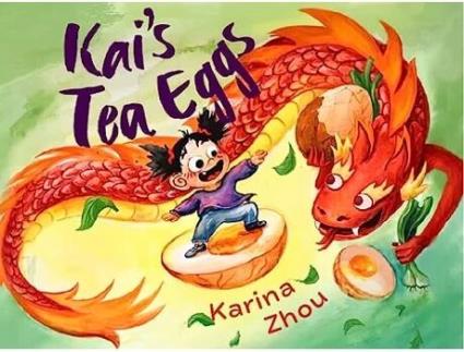 Livro Kais Tea Eggs de Karina Zhou (Inglês - Capa Dura)