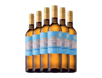 Vinho branco TERRA DE FALANIS Castell de Santueri Blanc Vi de la Terra de Mallorca (0.75 L - 6 Unidades)